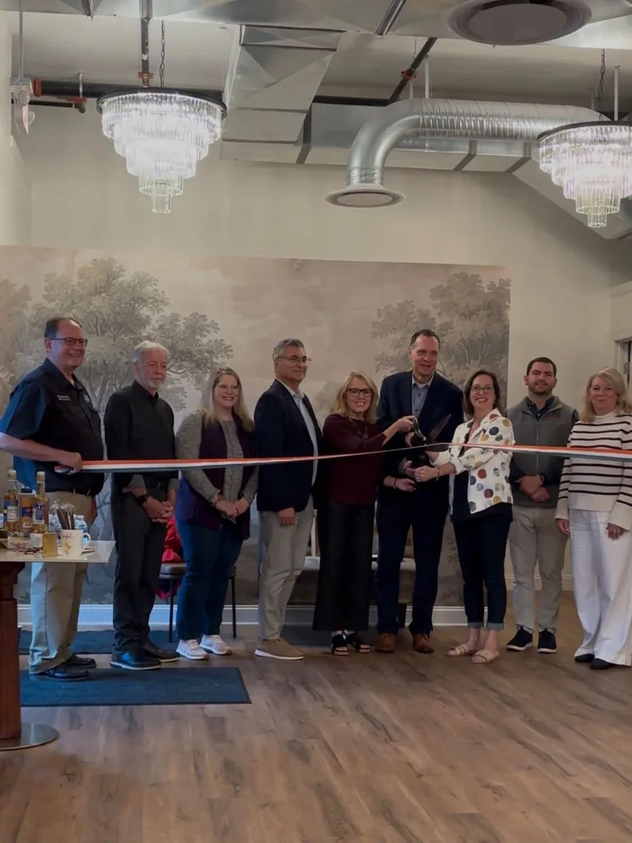 Chamber members at a community event, Greater Medina Chamber of Commerce, Medina Ohio