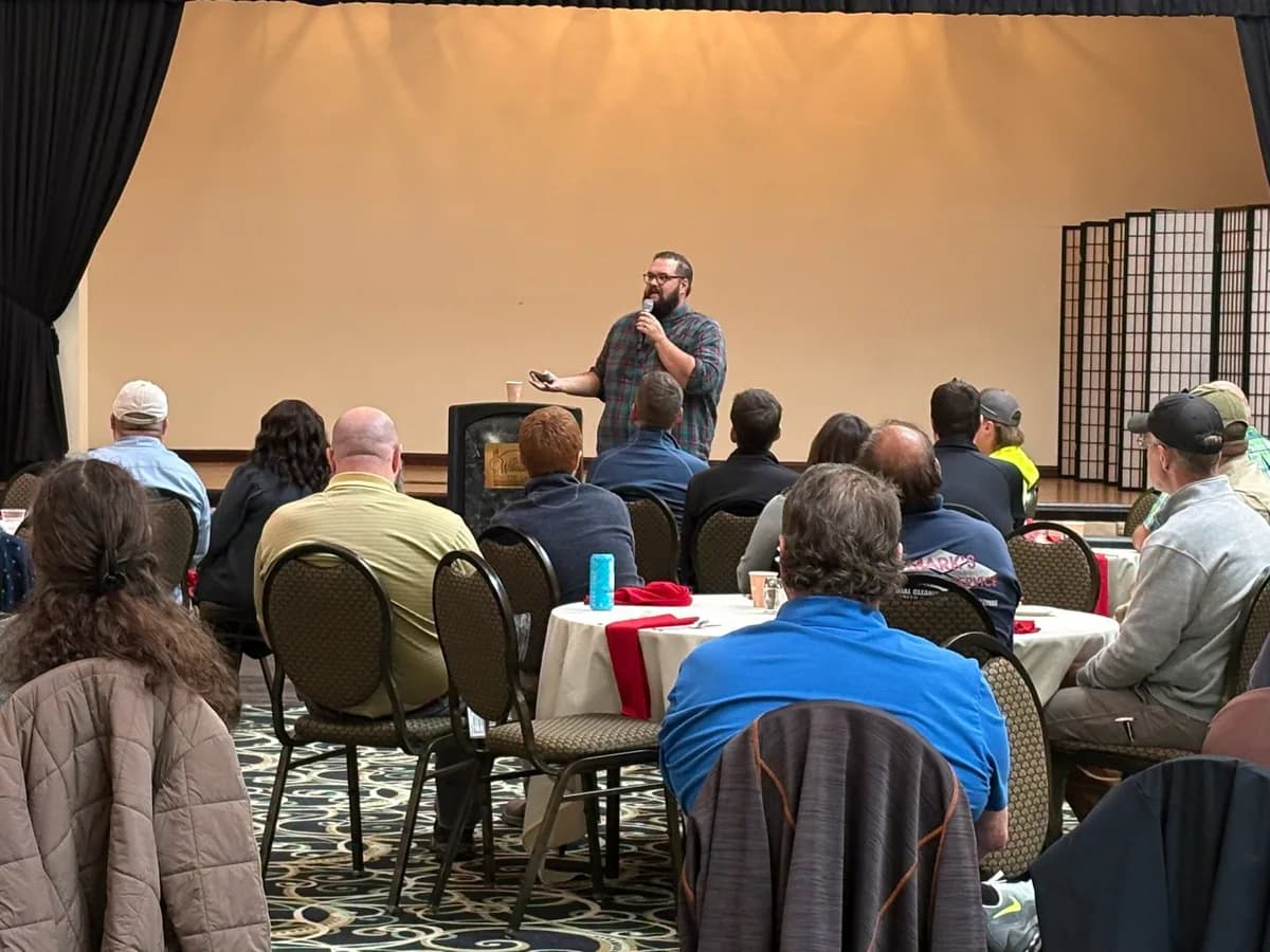 Chamber members at a community event, Greater Medina Chamber of Commerce, Medina Ohio