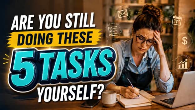 Are You Still Doing These 5 Tasks Yourself, Greater Medina Chamber of Commerce blog post