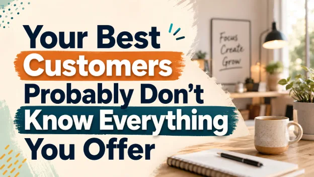 Your Best Customers Probably Don’t Know Everything You Offer, Greater Medina Chamber of Commerce blog post