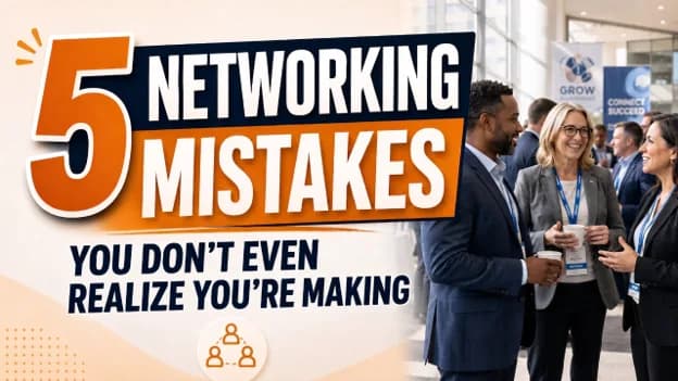 5 Networking Mistakes You Don't Even Realize You're Making, Greater Medina Chamber of Commerce blog post