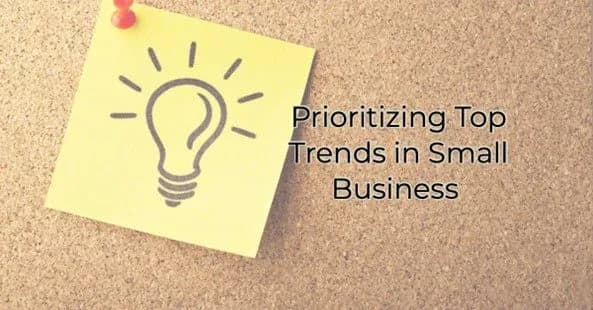 Prioritizing Top Trends in Small Business, Greater Medina Chamber of Commerce blog post